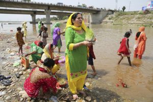 Rivers in India are worshipped as holy places by millions of pilgrims. But due to certain rituals and practices, pilgrimages have become on of the major causes of river pollution in India