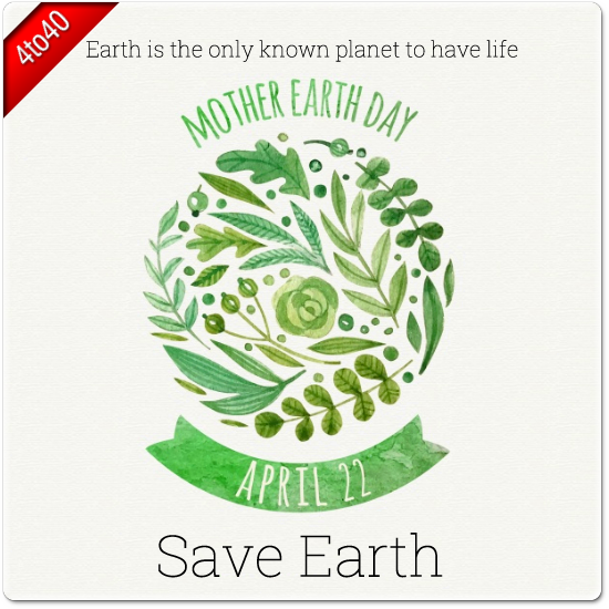 Save Earth Greeting Card