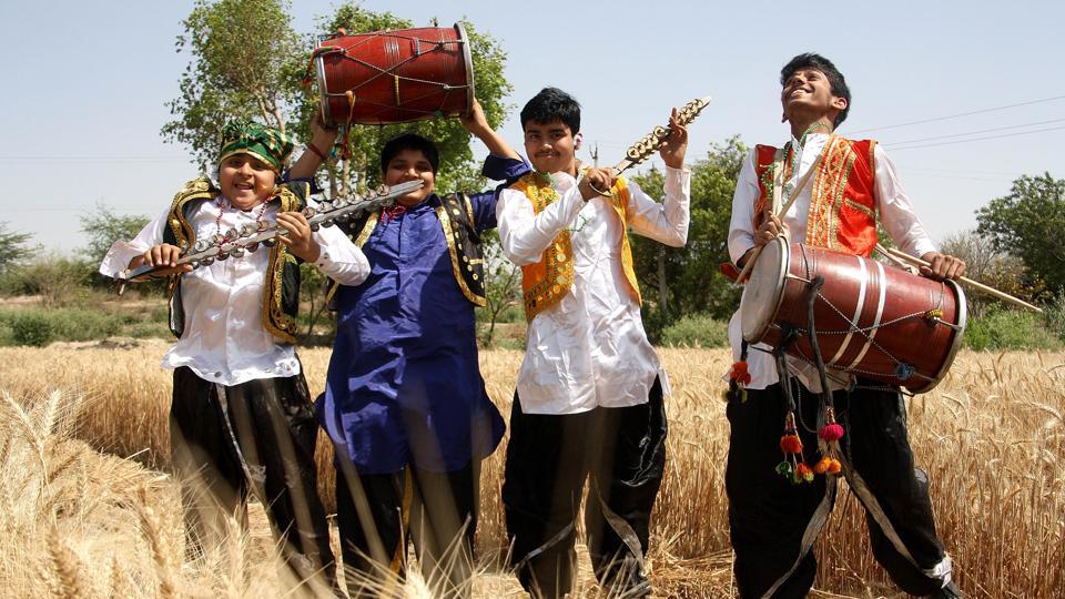 School students celebrate Baisakhi in Singhpura village of Rohtak
