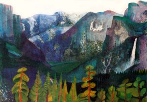 Yosemite National Park lies high in the Sierra Nevada.
