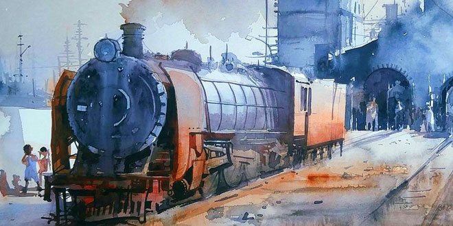 भारतीय रेल - हिंदी बाल-कविता