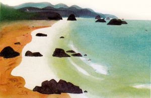 California's coastline is 1600Km long