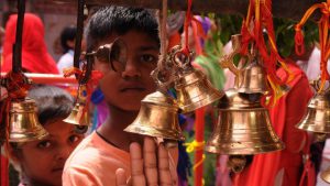 According popular belief, it is stated in mythological scriptures that Lord Hanuman met Lord Rama for the first time