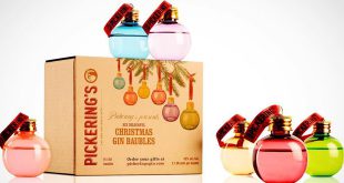 World's first gin-filled Christmas baubles