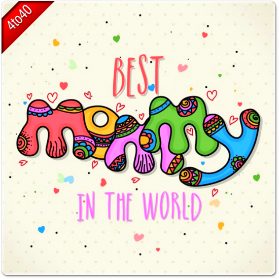 Best Mommy In The World - Greeting Card