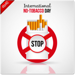International No Tobacco Day Greeting