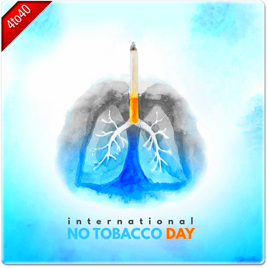International No Tobacco Day Greeting Card