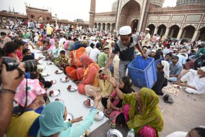Muslims wake up early morning for the pre-dawn ‘sehri’ meal renouncing food and water during the day before breaking their fasts in the evening.