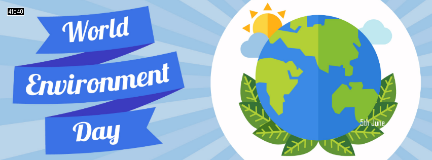 World Environment Day Earth Symbol Facebook Cover