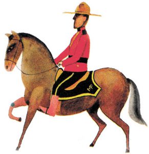 A Canadian Mountie
