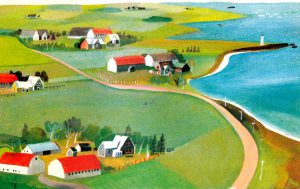 Prince Edward Island in the Gulf of St. Lawrence