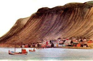 The largest communities in Iceland lie along the eastern coast