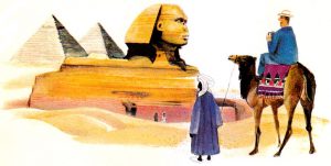 The silent memories to the ancient Egyptian civilization at Giza