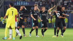But Real Madrid were not to be denied and ran out 2-1 winners on the night.