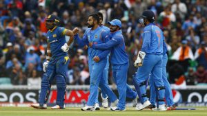 Gunathilaka was run-out and Mendis was also run-out as India staged a fight back.