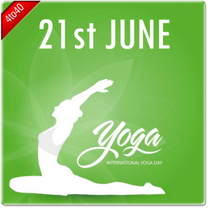 International Day of Yoga Greeting Card