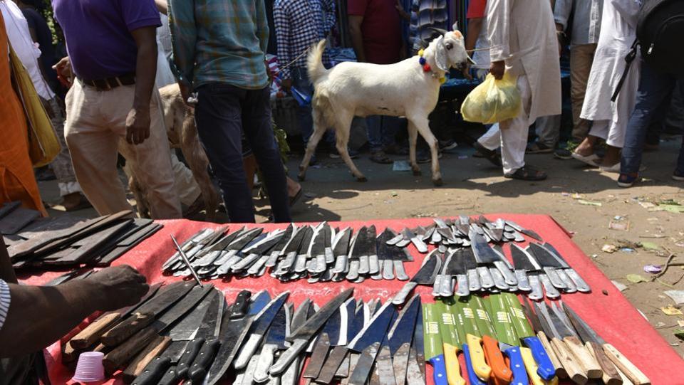According to the chief imam at the All India Imam Organization, the goats on sale for the occasion of Bakri Eid must be without blemish and that the animal should be strong and healthy at the time of the sacrifice. The slaughter is further done by specially trained Islamic butchers and the recitation of verses. during this period, fuelled by exorbitant demand, the prices for goats can range vastly from Rs 3,000 to over Rs 1 lakh.
