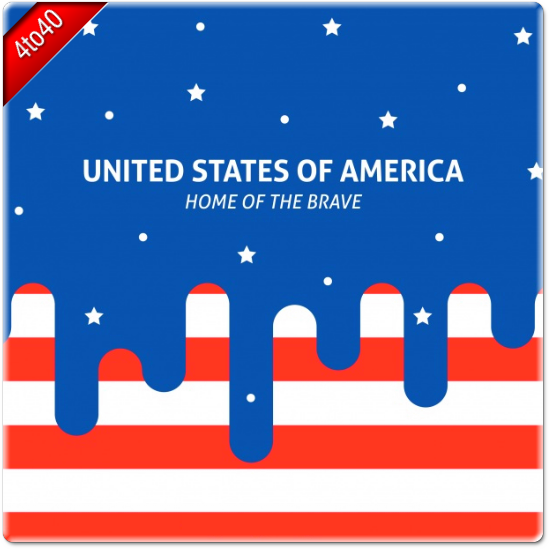 USA - Home of the braves Greeting Card