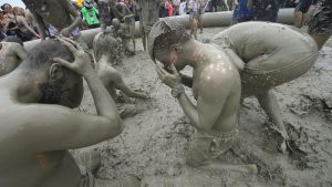 In 2009 a group of 230 school children developed a skin rash after contact with the mud, sparking concern from health officials. Despite the backlash, the festival continues and has been chosen the ultimate destination for those enjoying their summer in South Korea.