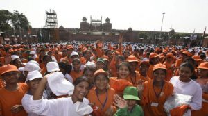 School children and NCC cadets were part of the celebratory display at the Red Fort during the 71st Independence Day function. On the importance of the country’s youth, Modi stated, ‘January 1, 2018 will not be an ordinary day -- those born in this century will start turning 18. They are Bhagya Vidhatas of our nation.’