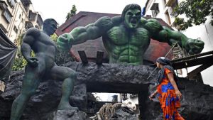 The festival is most commonly associated with the state of Maharashtra, while celebrations also occur widely in Tamil Nadu, Goa and Kerala.The ten day festival is also celebrated by Marathis settled in Delhi with the presence of at least two dozen Ganesh Mandals.