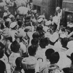 When Gandhi launched his non-violent satyagraha in opposition to the post World War II promises of the British government in the form of the ‘August Offer’ and the later revised Cripps Mission, the call for an individual Satyagraha went out and was first observed by Vinoba Bhave and later Jawaharlal Nehru, rousing followers across the country to take part civil disobedience, and individual Satyagraha.