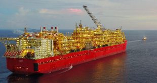 Largest floating gas facility