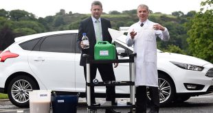 World's first whisky-powered car