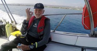 Oldest scuba diver