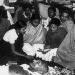 Mahatma Gandhi lies in state at Birla House, New Delhi, after his assassination. On January 30, 1948, Mahatma Gandhi fell to his assassin Nathuram Vinayak Godse’s bullets during an evening prayer ceremony at Birla House.