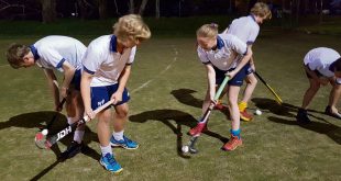 Largest field hockey lesson