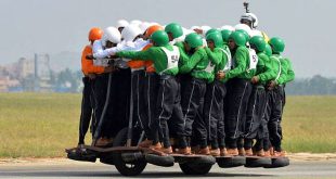 58 Army Jawan On Single Motorcycle create World Record