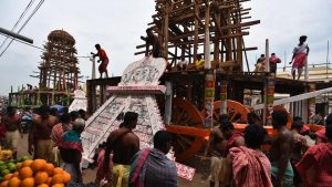 “The preparations begins with the temple administration writing to the state forest department for wood. Then, in April, the first co-ordination meeting is held between the district administration, the police and the temple administration, drawing devotees from across the world,” explained Pradipta Kumar Mohapatra, chief temple administrator and principal secretary, school and mass education, government of Odisha.