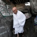 A Turkish pilgrim from Turkey visits the Mount Al-Noor. At the Hajj’s end, male pilgrims will shave their hair and women will cut a lock of hair in a sign of renewal for completing the pilgrimage. Around the world, Muslims will mark the occasion with a celebration called Eid al-Adha. The holiday, remembering Ibrahim’s willingness to sacrifice his son, sees Muslims slaughter sheep and cattle.