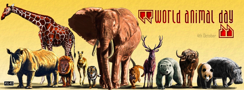 World Animal Day Facebook Cover