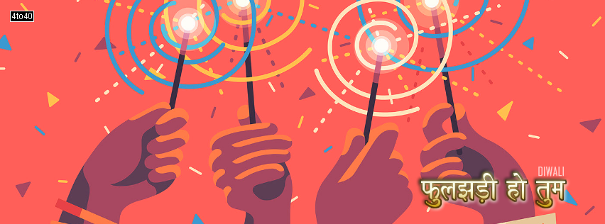 Diwali Phuljhadi Facebook Cover