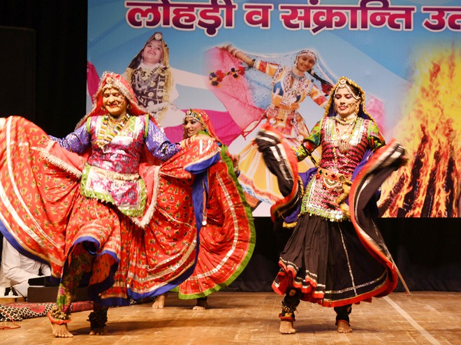 Artists perform cultural programme during Lohri and Sankranti celebration in Kurukshetra