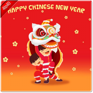 Happy Chinese New Pig Year Card
