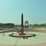 Media preview of National War Memorial at India Gate in New Delhi