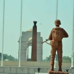 Media preview of National War Memorial at India Gate in New Delhi