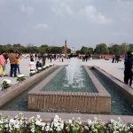 The National War Memorial is a monument constructed by the Government of India in the vicinity of the India Gate, New Delhi, to honour its Armed Forces. A War Museum will be also constructed in the adjoining Princess Park area.