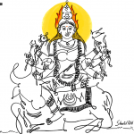 Jwalamalini Devi: Jwalamalini or Jvālāmālinī is the Yakshini of the Eighth Tirthankara, Shri Bhagwan Chandraprabhu in Jainism and was one of the most widely invoked Yakshinis in Karnataka during the early medieval period.
