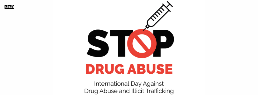 'Say No To Drugs' facebook cover