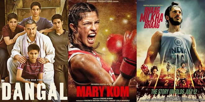 Ten 10 Bollywood Sports Biopics