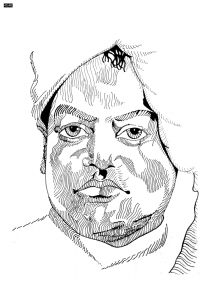 Swami Vivekananda pen portrait