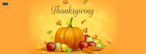 Realistic thanksgiving background Free Vector