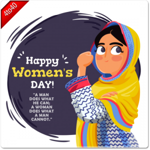 "A MAN DOES WHAT HE CAN; A WOMAN DOES WHAT A MAN CANNOT."