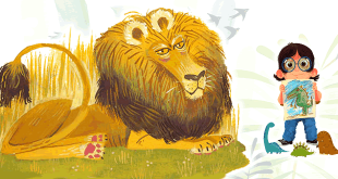 पढ़ाकू शेर: एक तोतले शेर की कहानी जो पढना चाहता है
