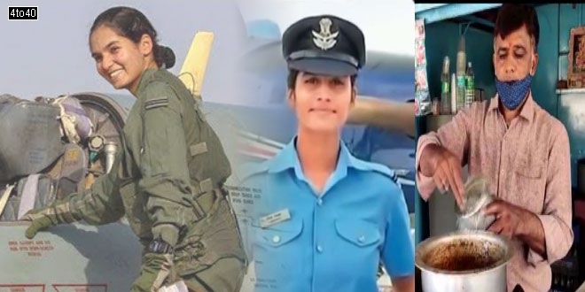 Daughter of a MP tea seller becomes a flying officer in IAF