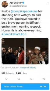 Deepika’s PR stunt gets endorsement from Pakistan (Asif Gafoor)